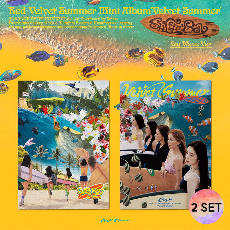 [Pre-Order] Red Velvet SUMMER MINI ALBUM [Velvet Summer]