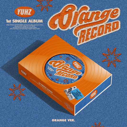 [Pre-Order] YUHZ 1ST SINGLE ALBUM Orange Record (Orange ver.)