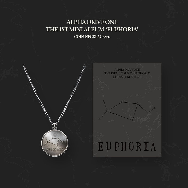 ALPHA DRIVE ONE - (1ST MINI ALBUM) EUPHORIA [COIN NECKLACE VER][LIMITED EDITION]