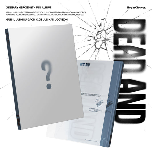 Xdinary Heroes 8TH MINI ALBUM DEAD AND (PHOTO BOOK Ver.)
