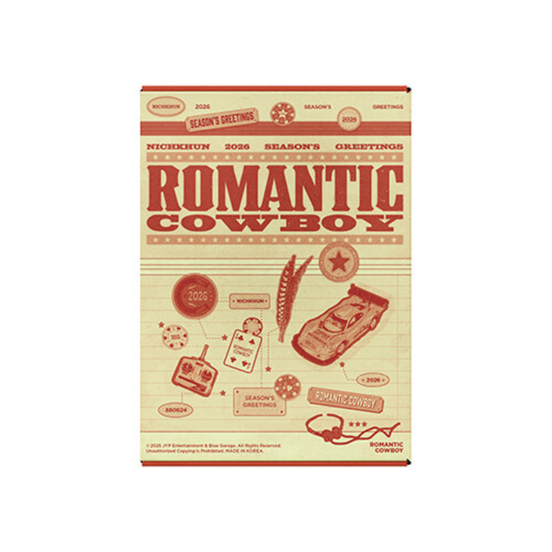 [Pre-Order] NICHKHUN 2026 SEASON'S GREETINGS [ROMANTIC COWBOY]
