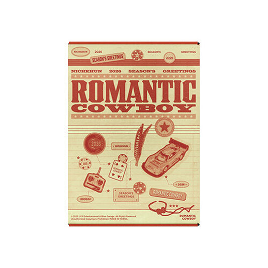 [Pre-Order] NICHKHUN 2026 SEASON'S GREETINGS [ROMANTIC COWBOY]