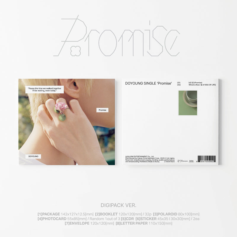 [Pre-Order] DOYOUNG (NCT) - PROMISE [DIGIPACK VER]