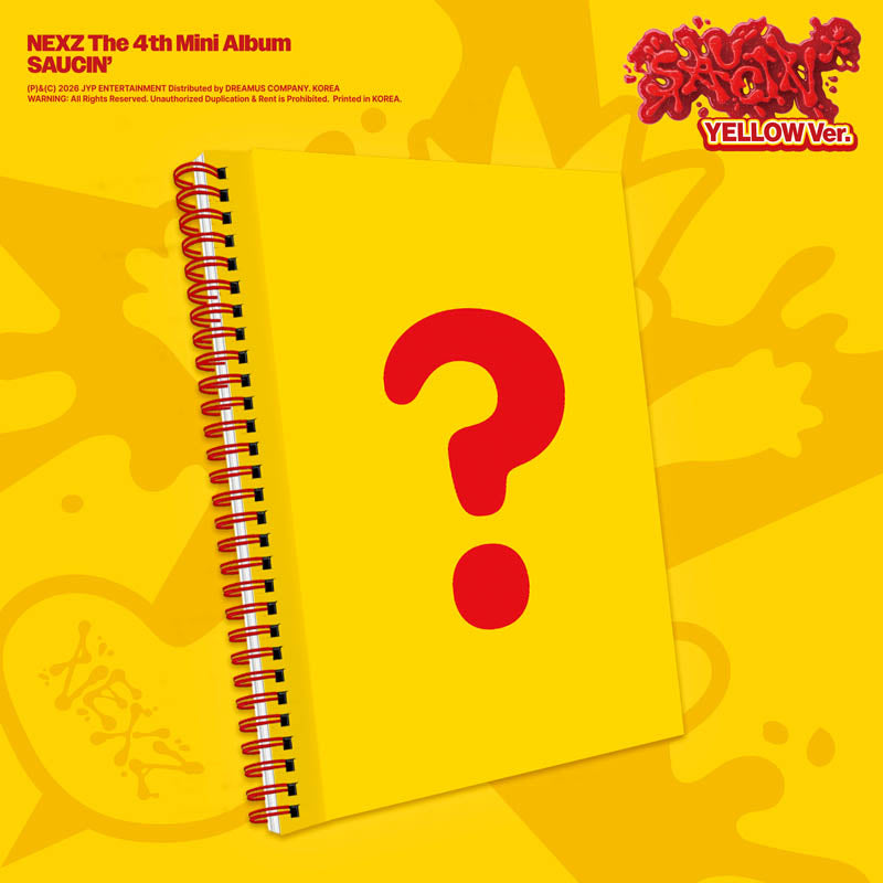 [Pre-Order] NEXZ 4TH MINI ALBUM [SAUCIN’] PHOTOBOOK Ver.
