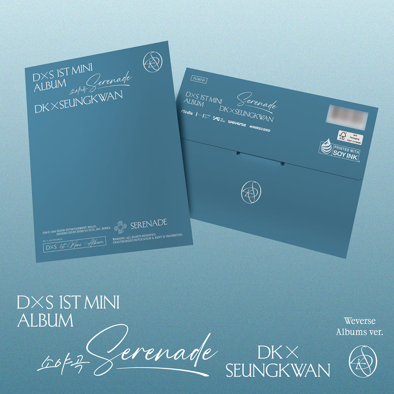 DK X SEUNGKWAN (SEVENTEEN) - (1ST MINI ALBUM) 소야곡 [WEVERSE VER]
