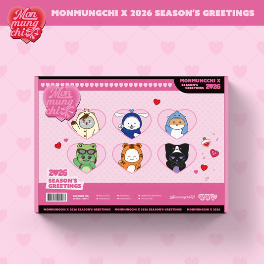 [Pre-Order]  MONMUNGCHI X 2026 SEASON'S GREETINGS