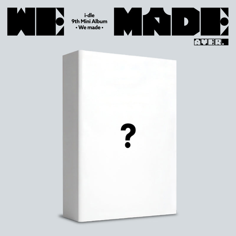 [Pre-Order] i-dle 9TH MINI ALBUM [We Made]