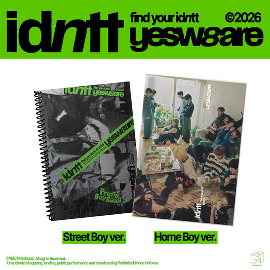 IDNTT - (MINI ALBUM) YESWEARE [PHOTOBOOK VER]