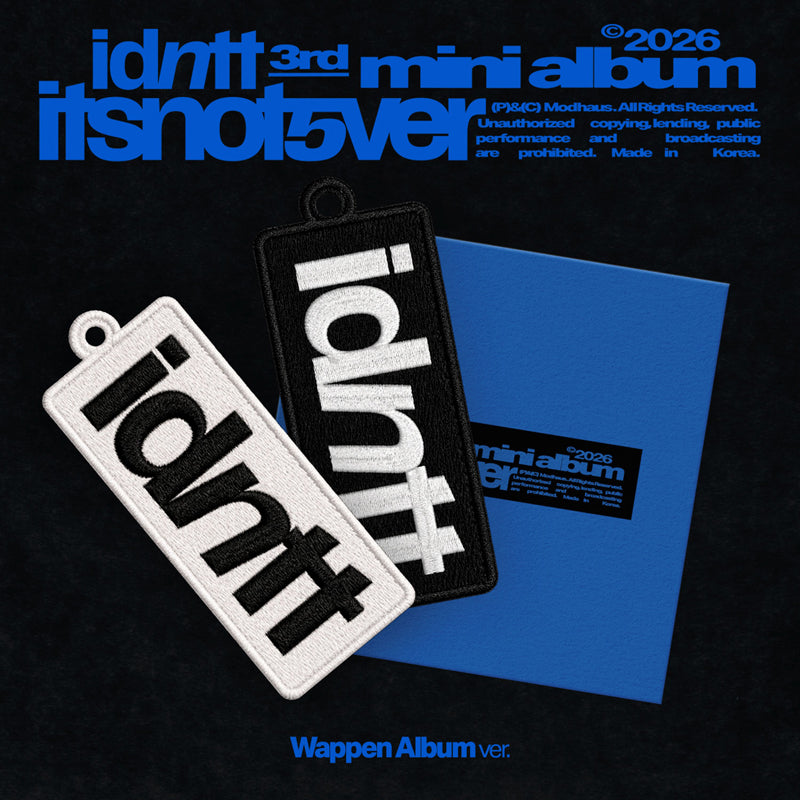 idntt 3RD MINI ALBUM [itsnotover]