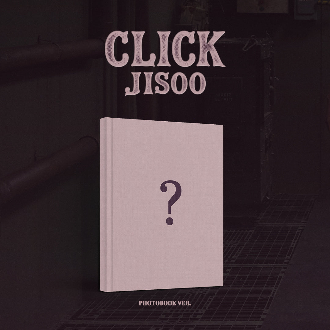 [Pre-Order] BLACKPINK JISOO SINGLE ALBUM [CLICK] PHOTOBOOK VER.