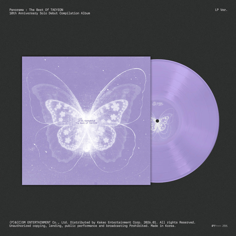 [Pre-Order] TAEYEON - PANORAMA : THE BEST OF TAEYEON [LP VER][COLOR 2LP]