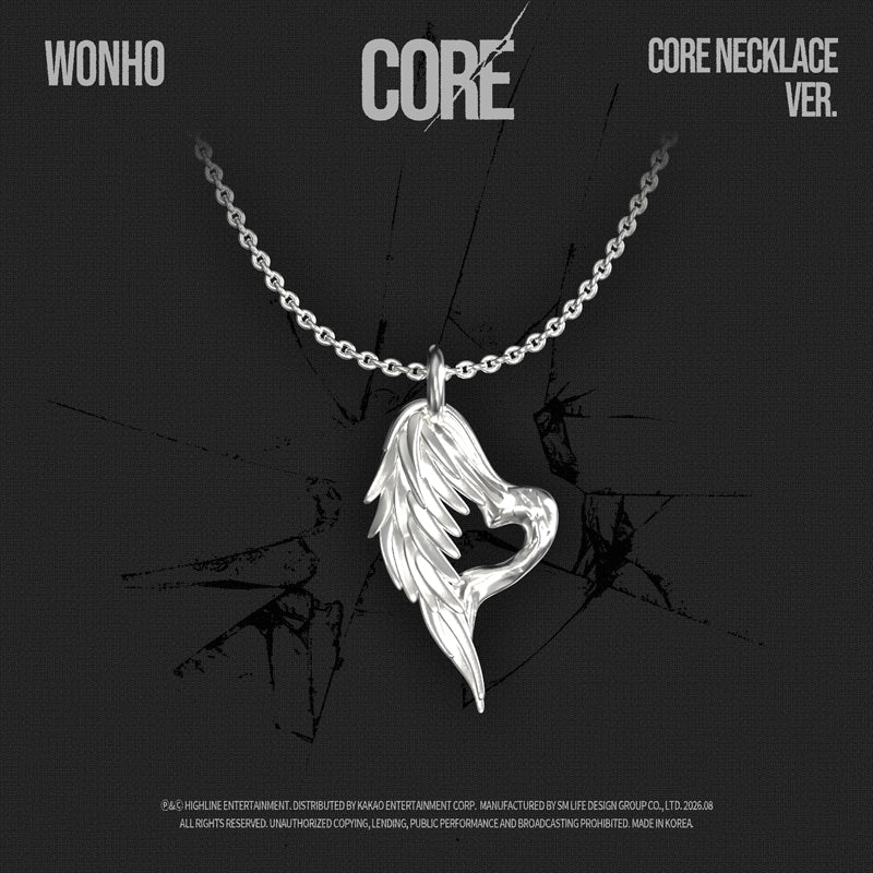 [Pre-Order] WONHO EP ALBUM [CORE] CORE NECKLACE ver.