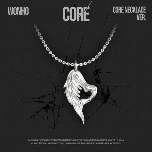[Pre-Order] WONHO EP ALBUM [CORE] CORE NECKLACE ver.