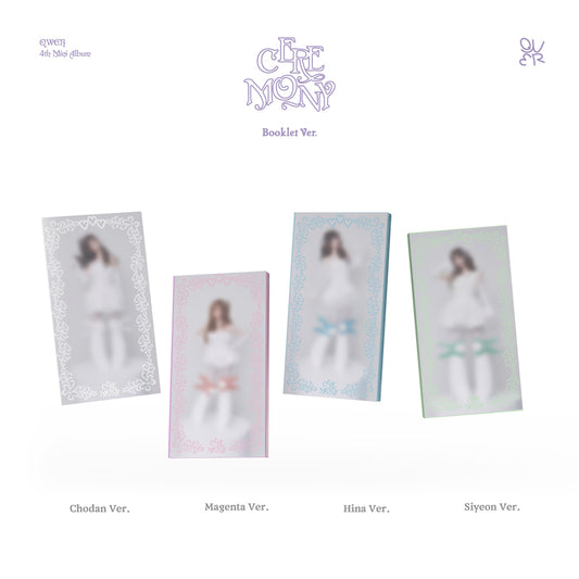 QWER 4TH MINI ALBUM CEREMONY (Booklet Ver.)