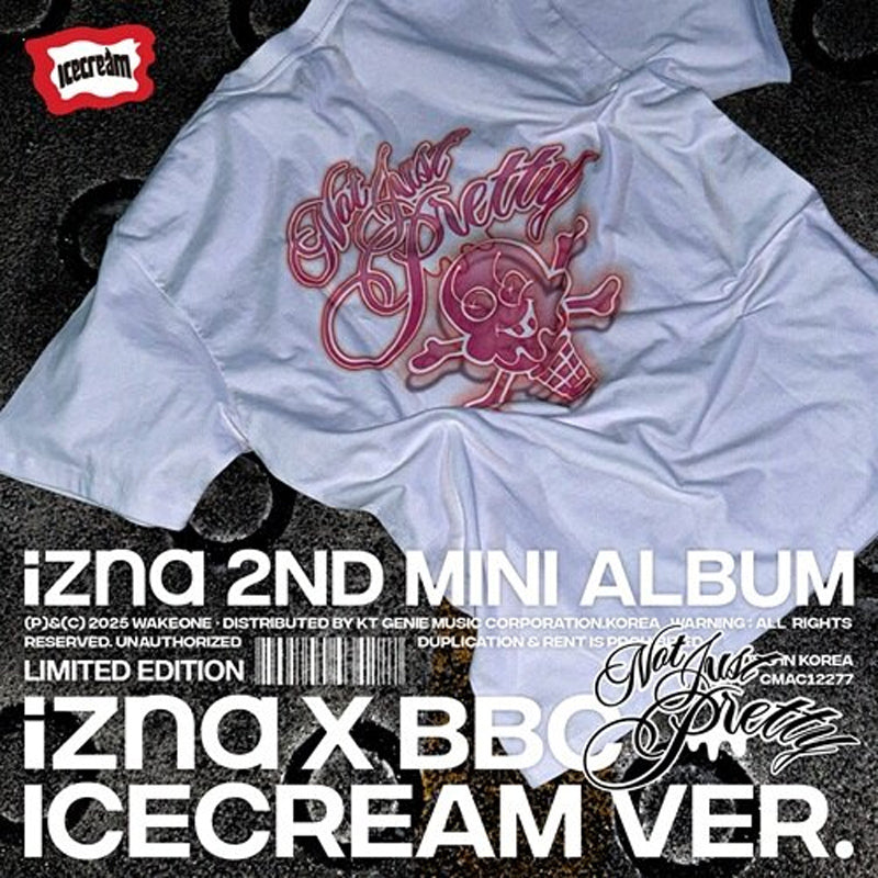 IZNA - (2ND MINI ALBUM) NOT JUST PRETTY [IZNA X BBC ICECREAM VER] [LIMITED]