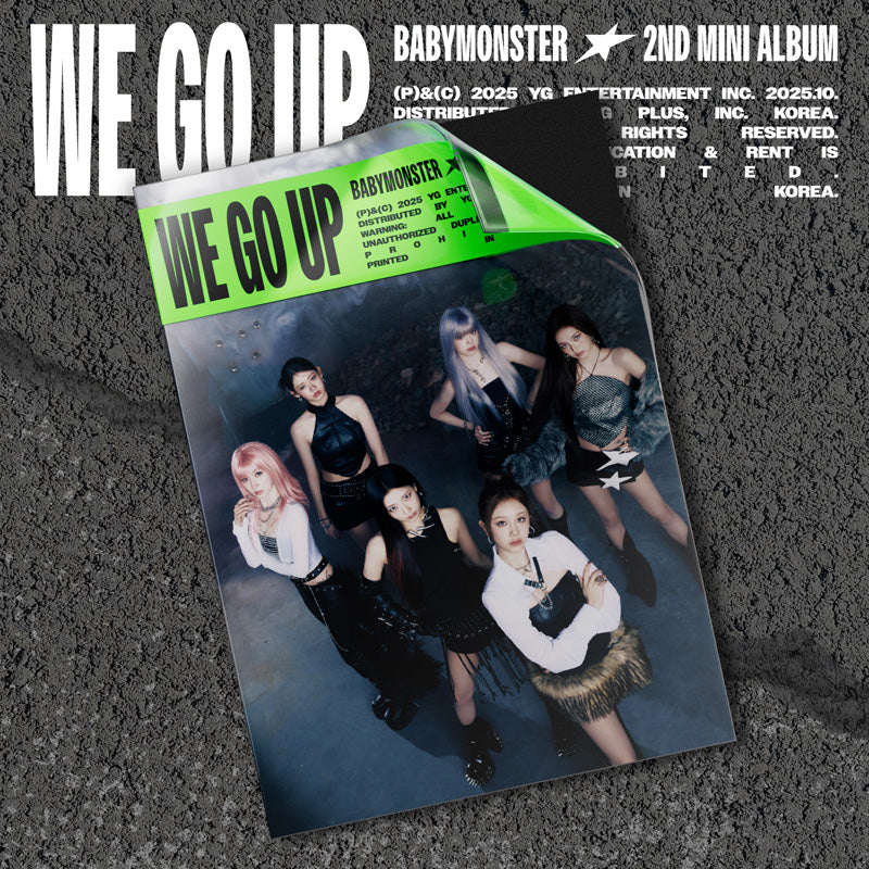 [Pre-Order] BABYMONSTER - (2nd MINI ALBUM) WE GO UP [WE VER.]