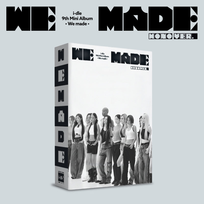 i-dle 9TH MINI ALBUM [We Made]