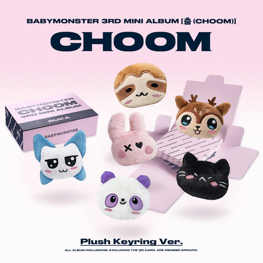 [Pre-Order] BABY MONSTER 3RD MINI ALBUM CHOOM KEYRING Ver.