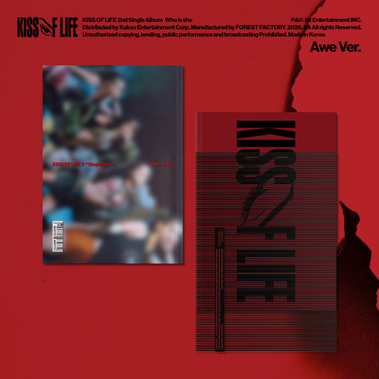 KISS OF LIFE 2ND SINGLE ALBUM Who is she (Awe Ver.)