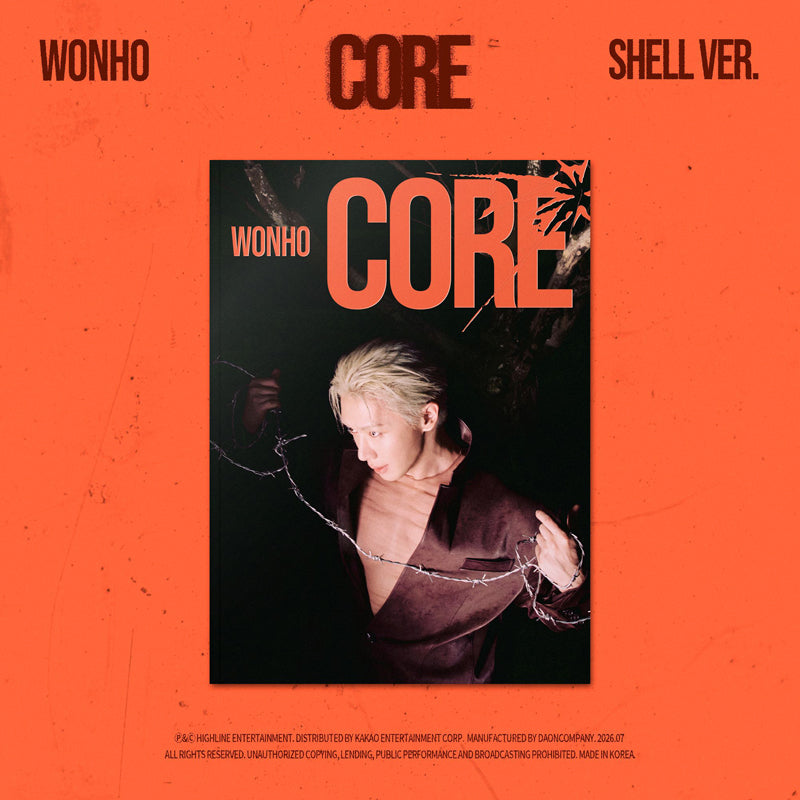 [Pre-Order] WONHO EP ALBUM [CORE]