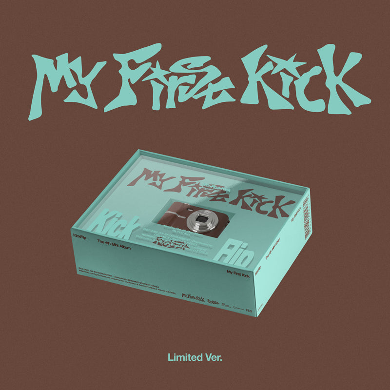 KickFlip 4TH MINI ALBUM My First Kick_Limited Ver.