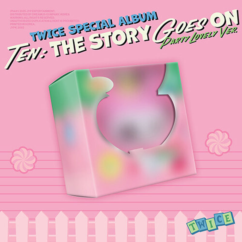 [Pre-Order] TWICE - (SPECIAL ALBUM) TEN : THE STORY GOES ON (PARTY LOVELY VER.)