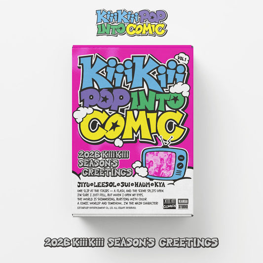 [Pre-Order] KiiiKiii 2026 SEASON'S GREETINGS [KiiiKiii POP INTO COMIC]