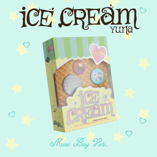 YUNA (ITZY) - 1st MINI Ice Cream (MINI BAG Ver.)(MD Ver.)