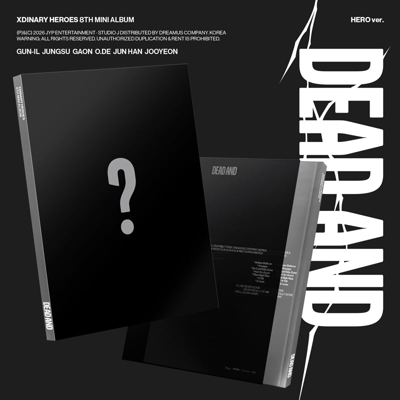 Xdinary Heroes 8TH MINI ALBUM DEAD AND (PHOTO BOOK Ver.)