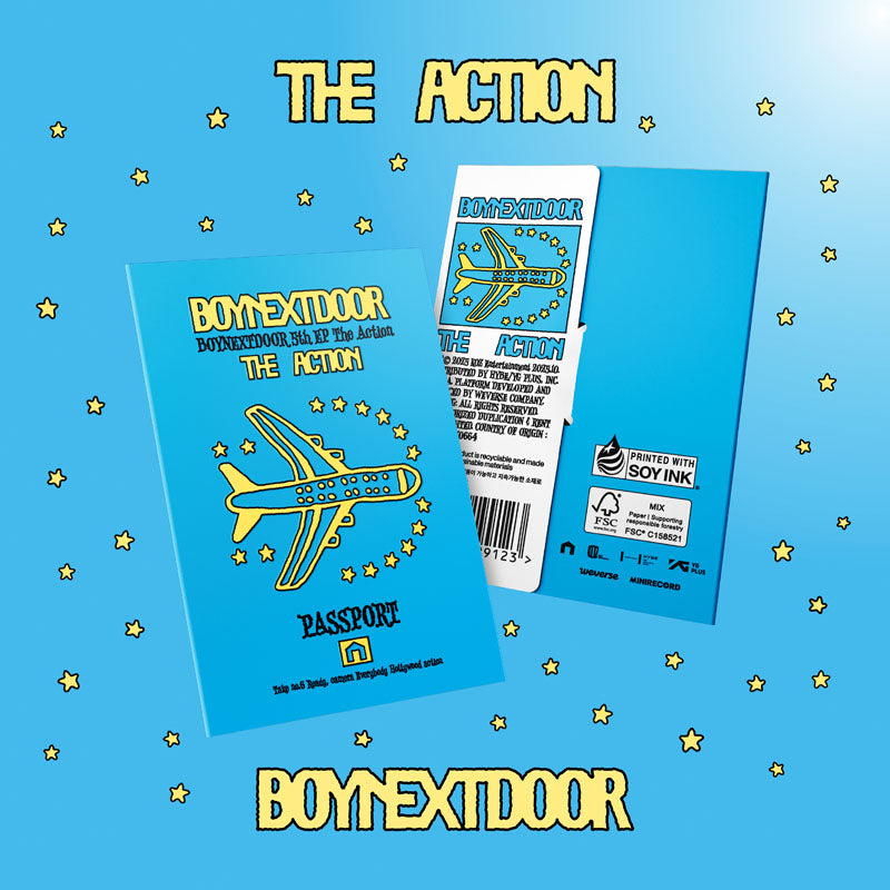 BOYNEXTDOOR - (5TH EP ALBUM) THE ACTION [WEVERSE ALBUM VER.]