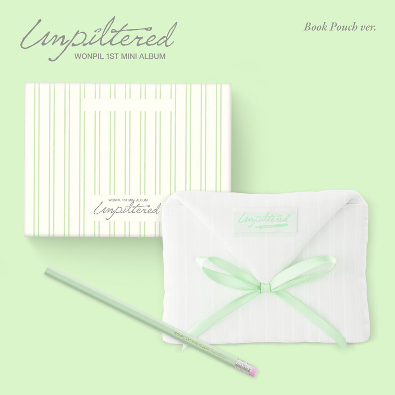 WONPIL (DAY6) - 1ST MINI ALBUM Unpiltered_Book Pouch Ver.
