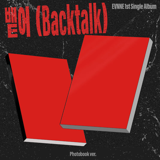 EVNNE 1ST SINGLE ALBUM Backtalk