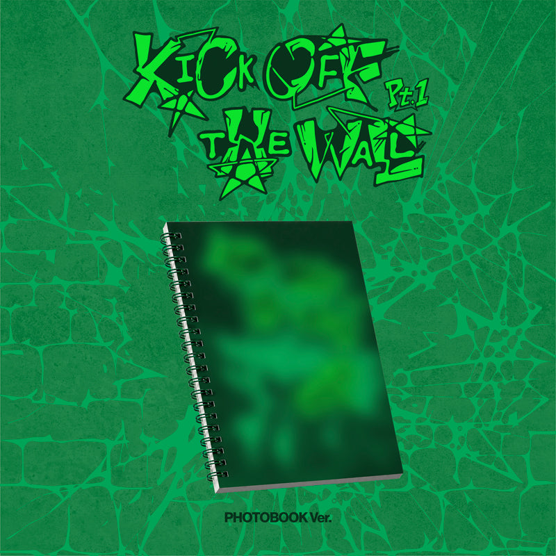 [Pre-Order]KickFlip 5TH MINI ALBUM [KICK OFF THE WALL Pt.1] PHOTOBOOK Ver.