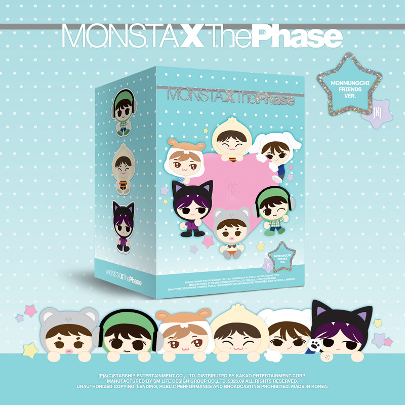 [Pre-Order] MONSTA X EP ALBUM [The Phase] MONMUNGCHI FRIENDS ver.