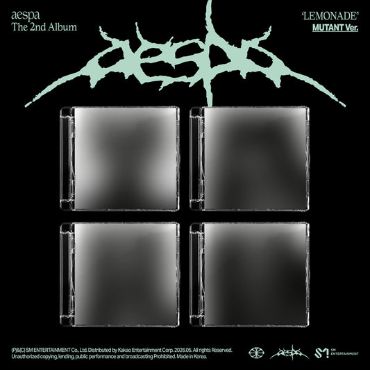 [Pre-Order] aespa 2ND FULL ALBUM LEMONADE (MUTANT Ver.)