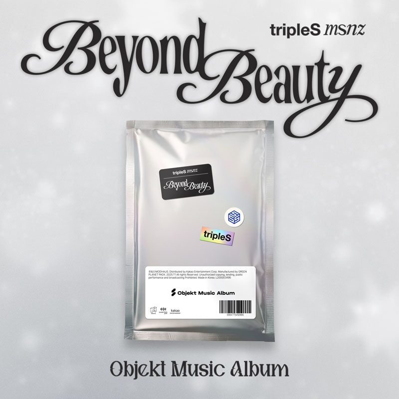 [Pre-Order] TRIPLES - (MINI ALBUM) MSNZ <BEYOND BEAUTY> [OBJEKT MUSIC ALBUM VER]]