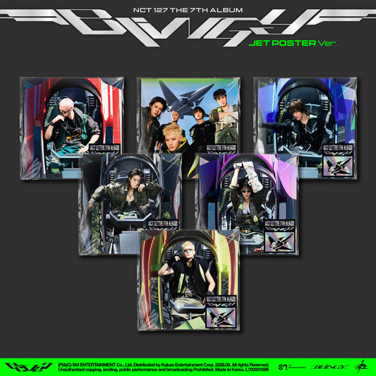 NCT 127 7TH FULL ALBUM [BLINGY] JET Poster ver.