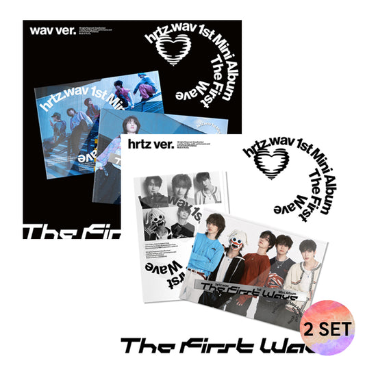 hrtz.wav 1ST MINI ALBUM The First Wave SET