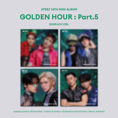 [Pre-Order] ATEEZ - GOLDEN HOUR : Part.5