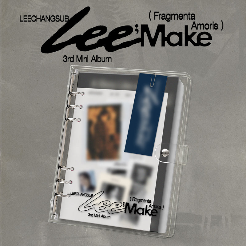 [Pre-Order] BTOB_LEE CHANGSUB 3RD MINI ALBUM [Lee'Make] Fragmenta Amoris