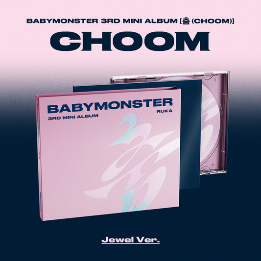 [Pre-Order] BABY MONSTER 3RD MINI ALBUM CHOOM Jewel Ver.