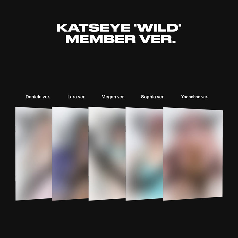 [Pre-Order] KATSEYE WILD (Member ver.)