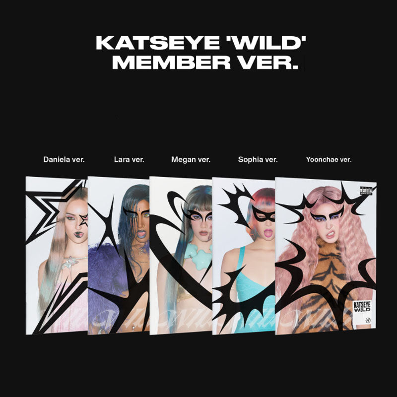 [Pre-Order] KATSEYE WILD (Member ver.)