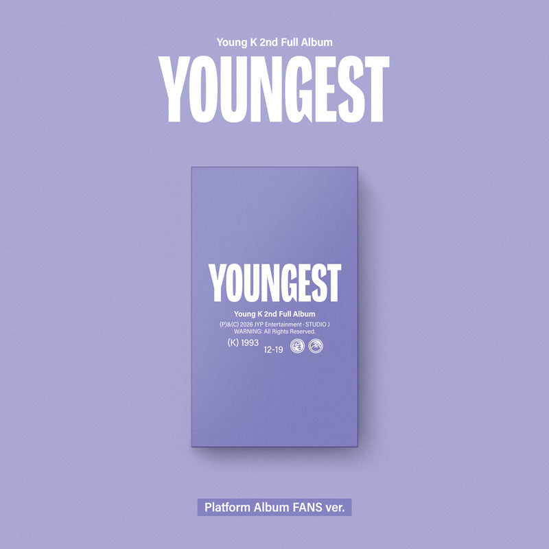[Pre-Order] YoungK (DAY6) 2ND FULL ALBUM [YOUNGEST]