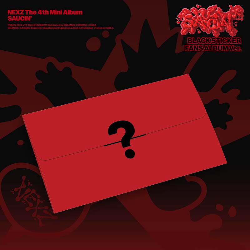 [Pre-Order] NEXZ 4TH MINI ALBUM [SAUCIN’] STICKER FANS ALBUM Ver.