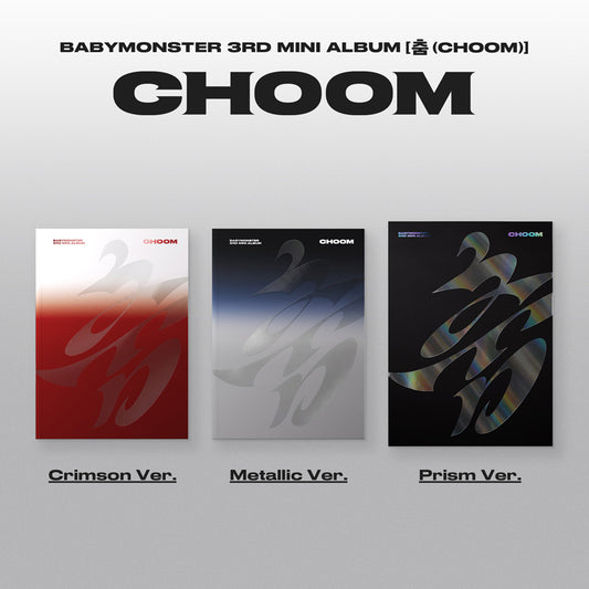 [Pre-Order] BABY MONSTER 3RD MINI ALBUM CHOOM PHOTOBOOK Ver.