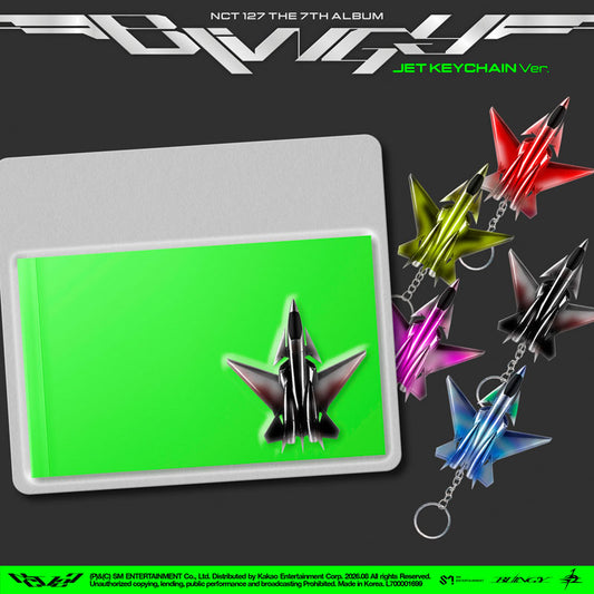 [Pre-Order] NCT 127 7TH FULL ALBUM [BLINGY] JET Keychain Ver.