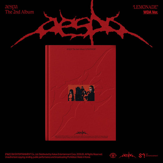 aespa 2ND FULL ALBUM LEMONADE  (WDA Ver.)